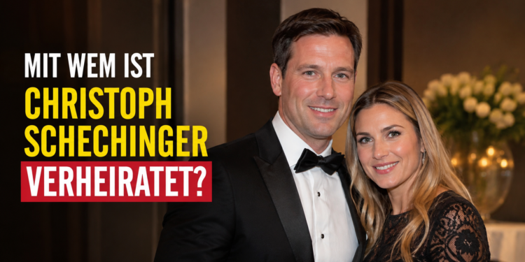 mit wem ist christoph schechinger verheiratet